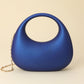 Madeline Love Blue Matte Acrylic Crescent Handbag - Bags & Wallets