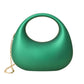Madeline Love Green Matte Acrylic Crescent Handbag - Bags & Wallets - desc