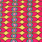 Madeline Love Multi Boho Geometric Pattern Wooden Handle Tote / Crossbody Bag - Bags & Wallets - extra