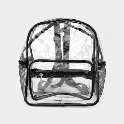 Madeline Love Black, Clear Clear Transparent Backpack - Bags & Wallets