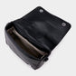 Madeline Love Black Studded Faux Leather Jacket Designed Crossbody Bag - Bags & Wallets - desc