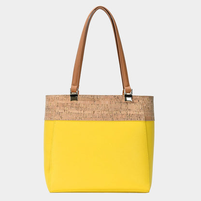 Madeline Love Yellow Faux Leather Shoulder Bag - Bags & Wallets