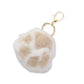 White Faux Fur Paw Bag Charm is the perfect accessory for any handbag. Made from high-quality faux fur, this charm adds a touch of luxury and texture to your bag. With a sturdy clasp, it will securely attach to any bag. Bring some personality to your style with this unique charm. 