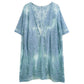 Blue Flower Lace Kimono Poncho is a versatile and fashionable addition to any wardrobe. The delicate lace detailing adds a touch of elegance, while the kimono style allows for comfortable and easy wear. Perfect for dressing up any outfit, this poncho is a must-have for any fashion-forward individual. 