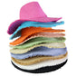 Frayed Solid Straw Sun Hat is the perfect addition to your summer wardrobe. Made with high-quality straw, it offers both style and functionality, keeping you cool and protected from the sun's rays. Its frayed edge adds a touch of effortless chic to any outfit. A must-have for any beach or outdoor adventure. 
