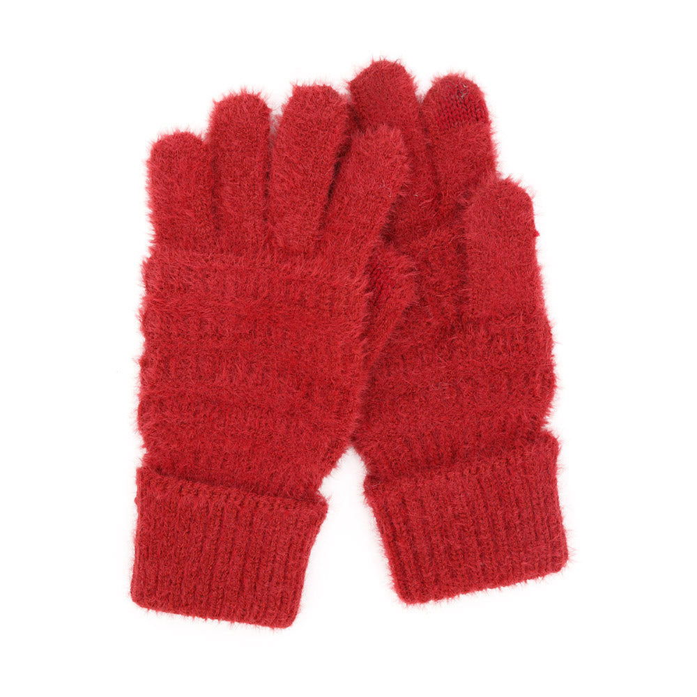 Burgundy Keep your hands warm while staying connected with these cozy winter gloves featuring smart touch fingertips. Perfect for cold weather, they offer comfort, style, and practicality, making them ideal for daily wear and thoughtful seasonal gifting.