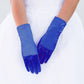 Royal Blue Dressy Satin Wedding Gloves are designed to add a touch of sophistication and style to any wedding attire. Made with high-quality satin fabric, they are comfortable to wear and provide a perfect fit. Enhance your wedding look with these chic gloves.