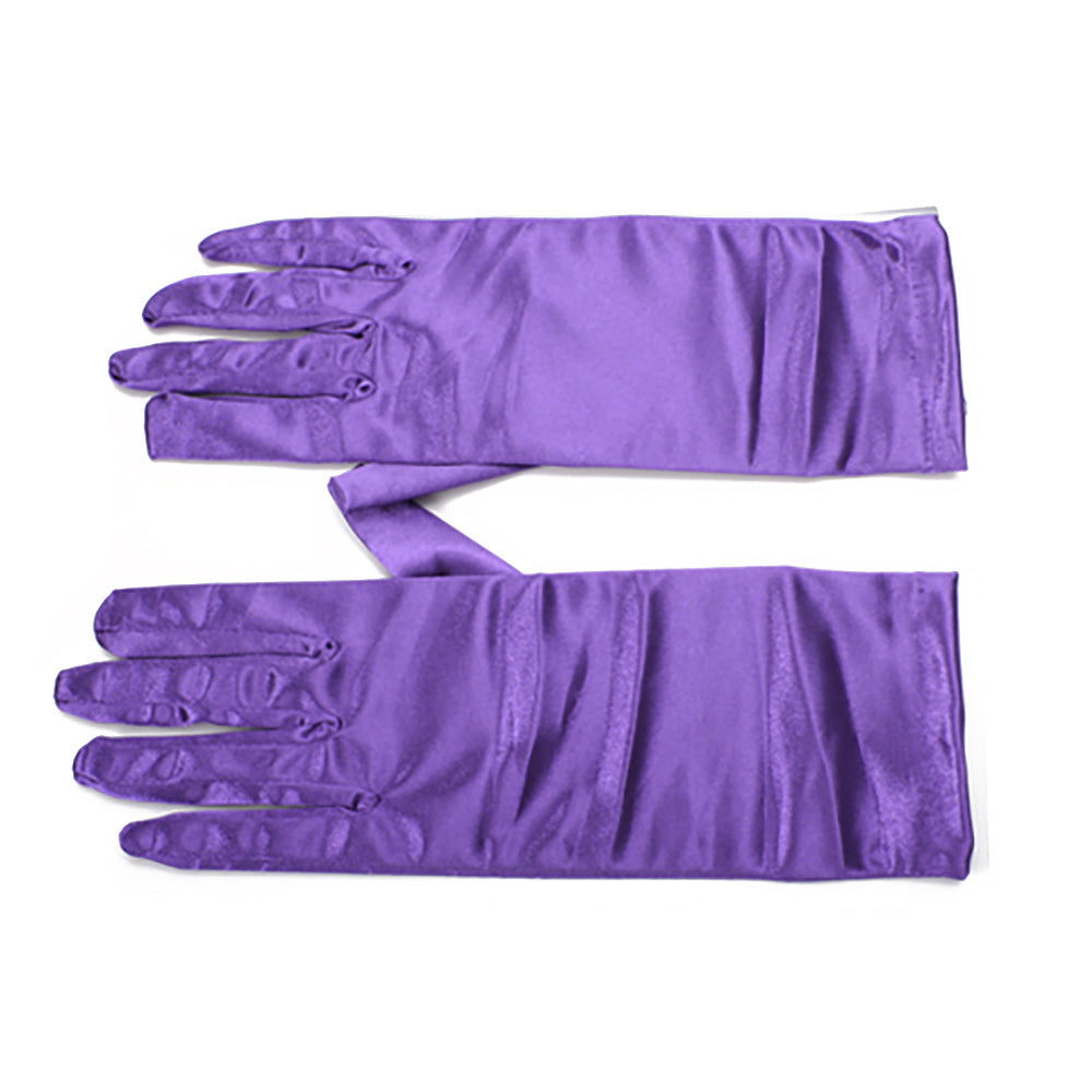 Purple Gloves are designed to add a touch of sophistication and style to any wedding attire. Made with high-quality satin fabric, they are comfortable to wear and provide a perfect fit. Enhance your wedding look with these chic gloves.