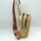 Minimalist Utility Sling Bag with Dual Zipper Compartments - Sling Bag