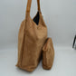 Slouchy Hobo Shoulder Bag with Removable Zipper Pouch - Shoulder Bag