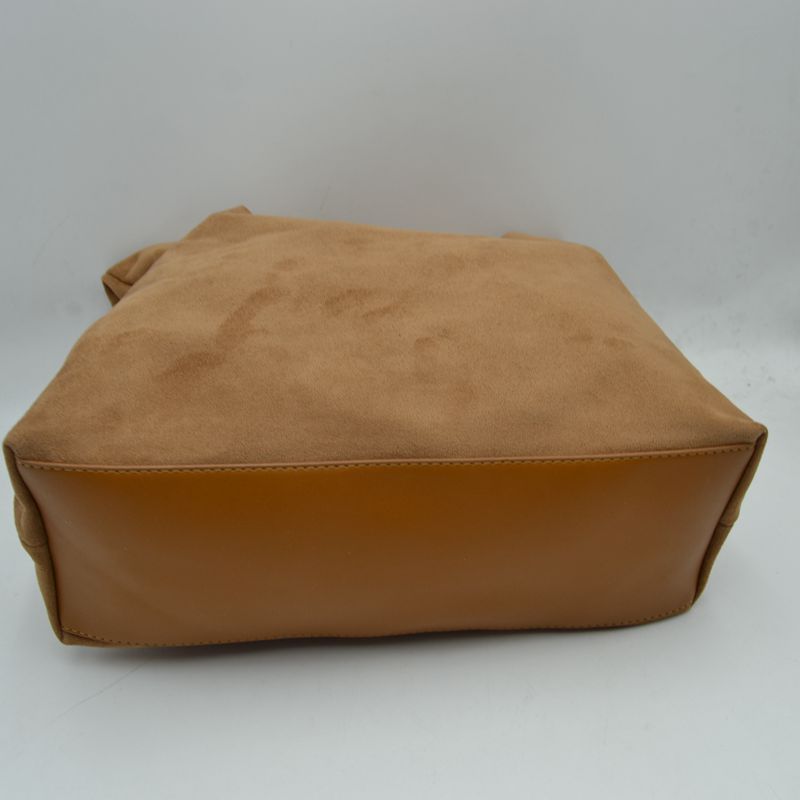 Slouchy Hobo Shoulder Bag with Removable Zipper Pouch - Shoulder Bag