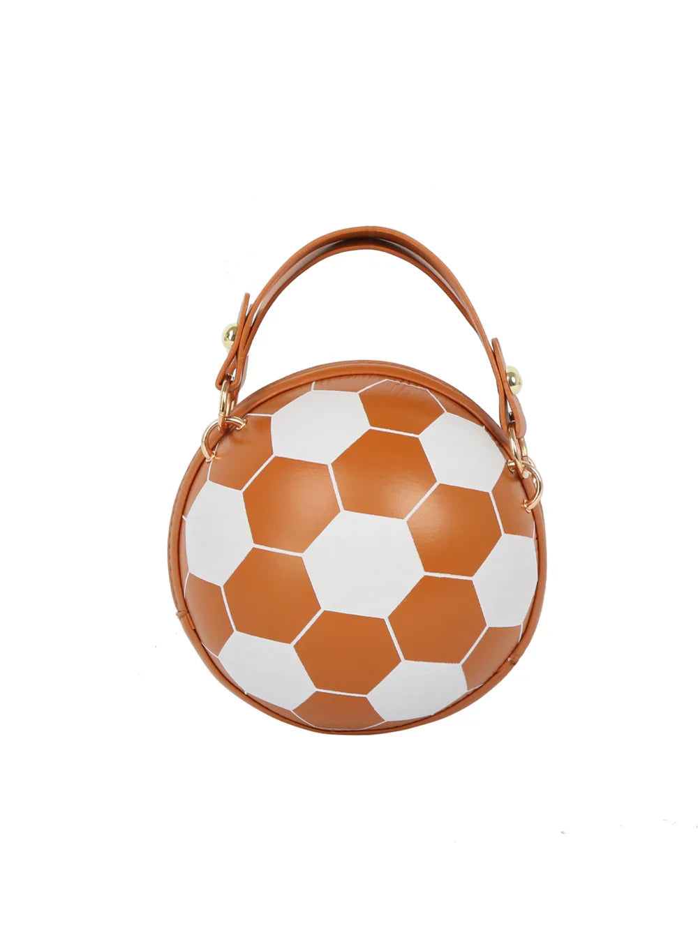 Goal Soccer Ball Round Crossbody