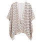 Beige Geometric Pattern Print Ruana Poncho is a must-have addition to your wardrobe. Crafted with a unique geometric pattern, this poncho adds a touch of modern style to any outfit. Made with high-quality materials, it provides both comfort and durability. Perfect for any occasion, this versatile piece is a statement piece you won't miss out on. 