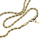 Gold 18 INCH, 4mm stainless steel rope chain necklace is a durable and sleek accessory for any outfit. Made with high-quality stainless steel, this necklace is resistant to tarnishing and damage, making it a long-lasting piece for everyday wear. The 4mm width adds just the right amount of shine and statement to any look.