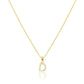 Gold D Stainless Steel CZ Stone Paved Monogram Pendant Necklace is a stunning addition to any jewelry collection. Crafted with high-quality stainless steel, this necklace features sparkling cubic zirconia stones and a personalized monogram pendant. Elevate your style with this timeless and elegant necklace.