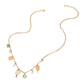Gold Orange Let's Play Message Enamel Pickleball Pearl Charm Station Necklace is a must-have for any pickleball enthusiast. The stunning pearl charm and enamel design add a touch of elegance, while the "Let's Play" message promotes a sense of fun and camaraderie. Show off your love for this popular sport with style and grace.