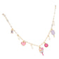Gold Pink Let's Play Message Enamel Pickleball Pearl Charm Station Necklace is a must-have for any pickleball enthusiast. The stunning pearl charm and enamel design add a touch of elegance, while the "Let's Play" message promotes a sense of fun and camaraderie. Show off your love for this popular sport with style and grace.