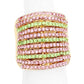 Rhinestone Pave Multi Row Stretch Ring
