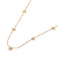 GoldSECRET BOX Stainless Steel Stone Starburst Station Necklace is a stunning piece of jewelry that will elevate any outfit. Made with high-quality stainless steel, it is durable and long-lasting. The unique starburst design with sparkling stones adds a touch of elegance and sophistication. Perfect for any occasion. 