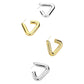 Gold Stainless Steel Triangle Hoop Earrings are the perfect mix of modern and timeless. Made with high-quality stainless steel, these earrings are durable and resistant to tarnishing. The unique triangle design adds a chic touch to any outfit, making them a must-have addition to your jewelry collection.