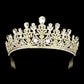 Gold Teardrop Stone Accented Princess Tiara, This elegant shining Stone design, makes you more charming. A stunning Teardrop Stone Accented Princess Tiara that can be a perfect Bridal Headpiece. This tiara features precious stones and an artistic design. Makes You more eye-catching in the crowd. This unique Hair Jewelry is suitable for any special occasion to add a luxe, attraction, and a perfect touch of class. It is the perfect compliment that will make your whole party look come to life. 