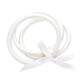 Gold White 3PCS Glitter Jelly Tube Bangle Bracelet, Introduce some sparkle to your accessory collection with our bracelet set. Made with high-quality materials, these bracelets are both durable and eye-catching. This stunning bracelet set is the perfect winter gift, adding a touch of sparkle to your loved ones accessories!