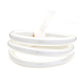 Gold White 3PCS Glitter Jelly Tube Bangle Bracelet, Introduce some sparkle to your accessory collection with our bracelet set. Made with high-quality materials, these bracelets are both durable and eye-catching. This stunning bracelet set is the perfect winter gift, adding a touch of sparkle to your loved ones accessories!