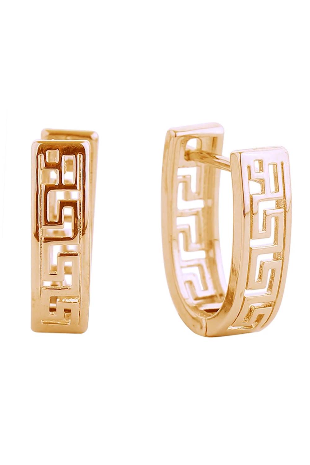 Gold Elevate your everyday look with the 14K Fend Forever Pincatch Earring. Crafted from hypoallergenic brass, these delicate studs are designed for sensitive skin and all-day comfort. With a refined 1.6cm diameter, they strike the perfect balance between subtle and statement-making. Lead and nickel compliant, these earrings deliver quality you can trust. A timeless essential that pairs effortlessly with any style.