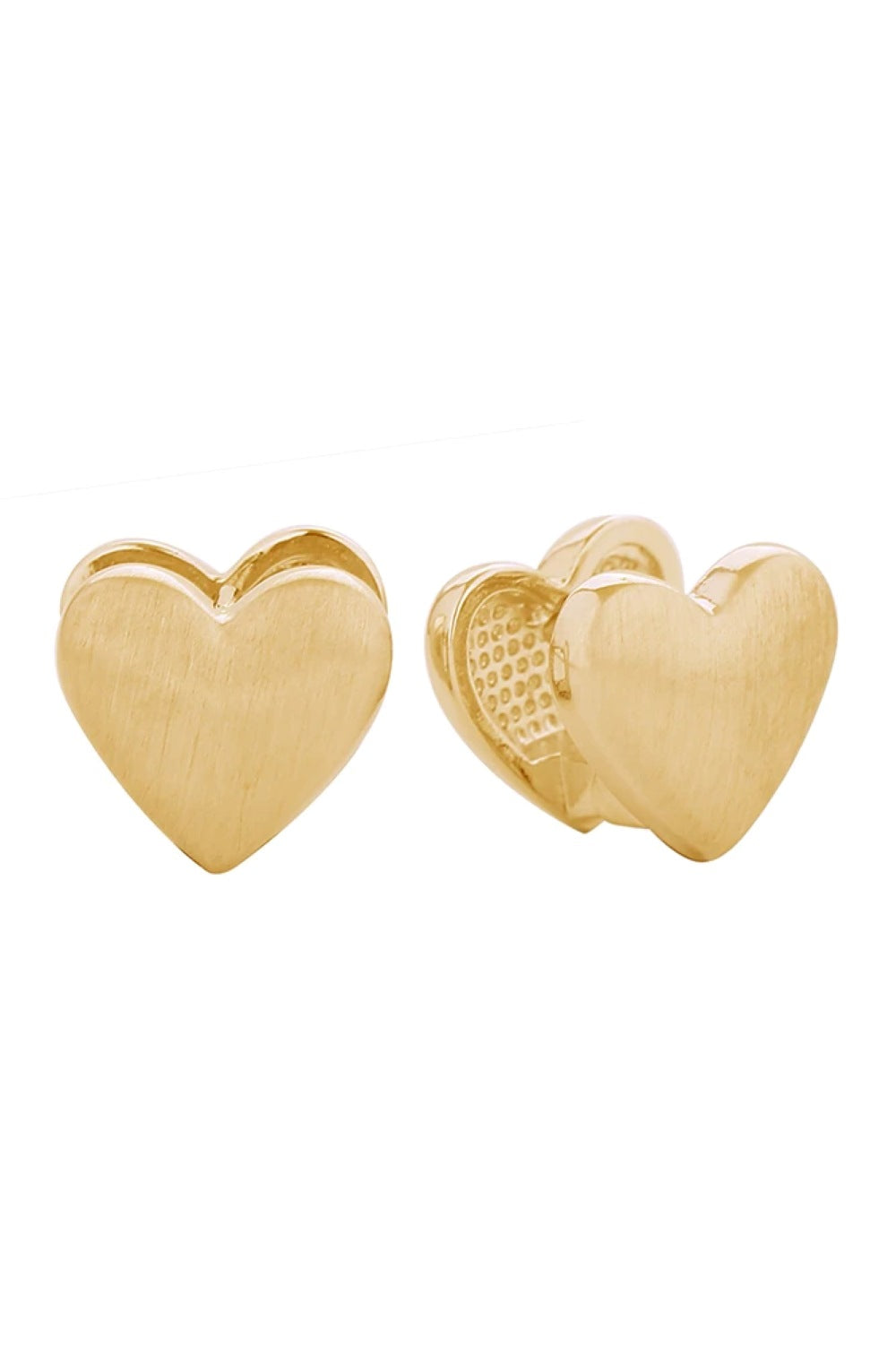 Gold Delicate 14K gold and white gold dipped huggie earrings crafted from hypoallergenic brass. These petite 1.1cm earrings feature a timeless design perfect for everyday wear. Lead and nickel compliant for sensitive skin. Expertly made in Korea with quality craftsmanship you can trust.