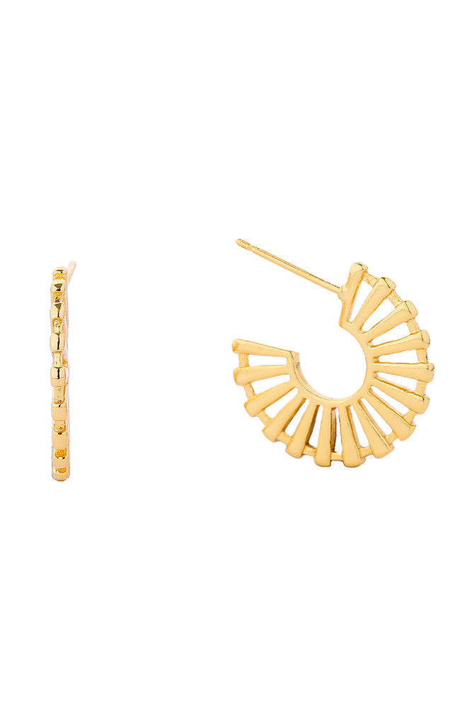 Gold Elegant 14K gold-dipped earring posts bring timeless sophistication to your jewelry collection. These stunning pieces feature a luxurious gold finish that catches the light beautifully, perfect for creating statement earrings or everyday wear. The durable construction ensures lasting beauty and reliability. Ideal for jewelry makers and those seeking premium quality posts that elevate any design. Transform your vision into wearable art with these exquisite gold-dipped posts.