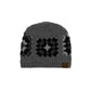 Gray C.C Multi Color Crochet Beanie, is the perfect accessory, featuring a unique multi-color design, lightweight construction, and an adjustable fit. The soft crochet accent adds a delightful touch of fun to any outfit. Awesome winter gift accessory for birthdays, Christmas, holidays, and anniversaries, to your friends.