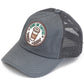 Gray C.C RUNS ON COFFEE PATCH CRISS CROSS PONY CAP combines fashion with function, featuring a unique criss-cross design and a playful "Runs on Coffee" patch. Made with high-quality materials, this cap is perfect for those who want to show off their love for coffee while staying stylish and comfortable.