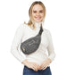 Gray Quilted Multi Pocket Sling Bag Fanny Pack Belt Bag, be the ultimate fashionista when carrying this pocket sling bag fanny pack belt bag in style. This fanny pack for women could keep all documents, phones, Travel, Money, Cards, keys, etc. It can be thrown over the shoulder, across the chest around the waist.