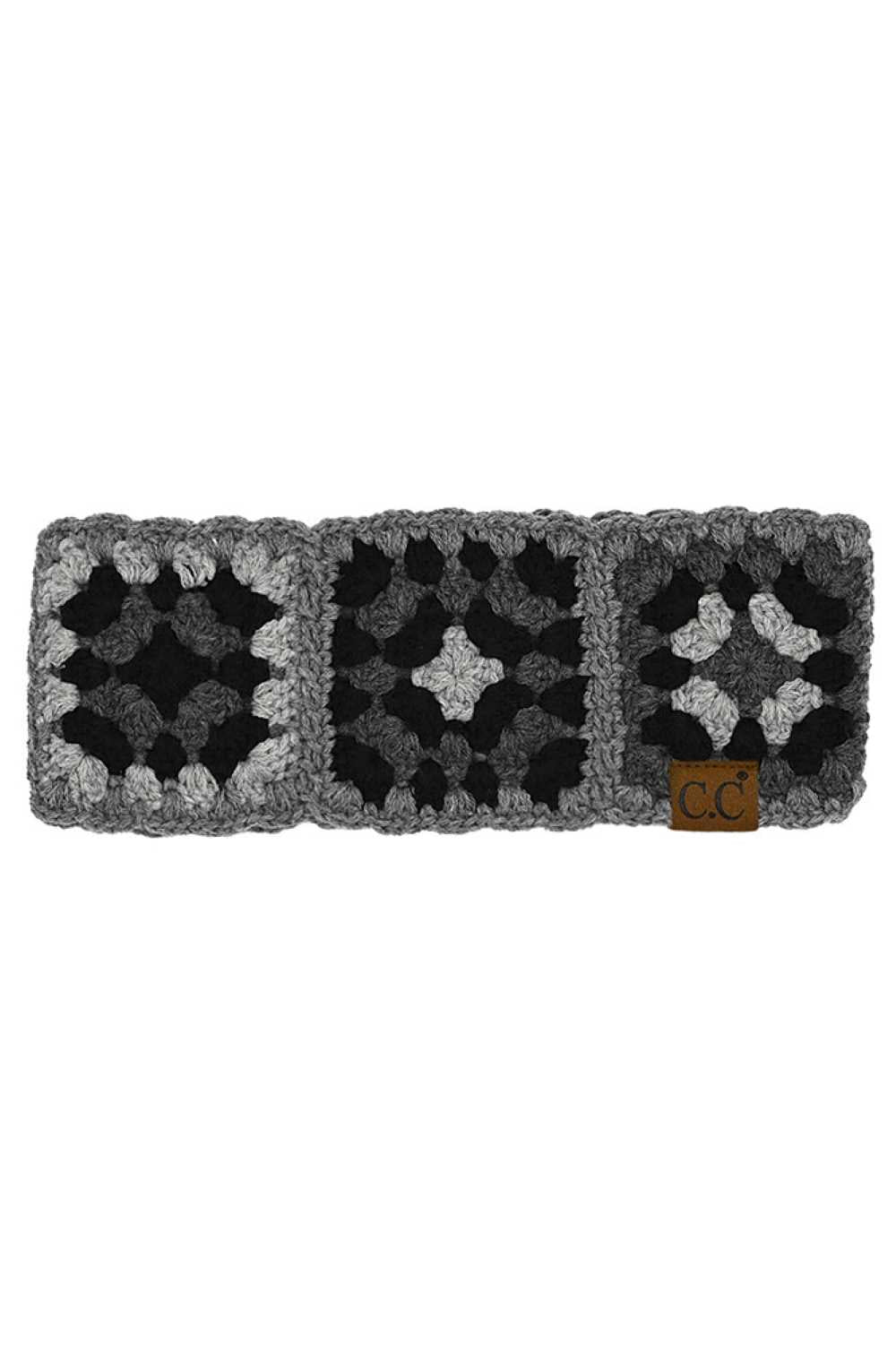 Gray Elevate your style with this vibrant C.C Multi Color Crochet Handmade Headwrap. Crafted from soft, durable 100% acrylic, this versatile accessory features intricate crochet detailing in a beautiful multicolor palette. The one-size-fits-most design (10" x 4") makes it perfect for any occasion—from casual outings to special events. Lightweight and comfortable for all-day wear, this handmade piece adds a touch of artisanal charm to your wardrobe while keeping your hair secured in style.