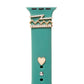 Green Heart Pointed Apple Watch Silicone Band adds a touch of elegance and personality to your Apple Watch. The pointed design brings a unique and stylish element to your device. Made of durable silicone, it offers a comfortable and secure fit for all-day wear. Show off your individuality with this beautiful band.