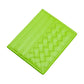 Green Lime Faux Leather Basket Weave Card Holder Wallet boasts a stylish basket weave design. Made from durable materials, it can securely hold multiple cards and cash while keeping a slim profile. Perfect for those looking for a sophisticated and functional accessory.