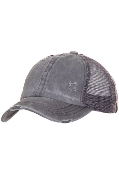 C.C Baseball Pony Cap
