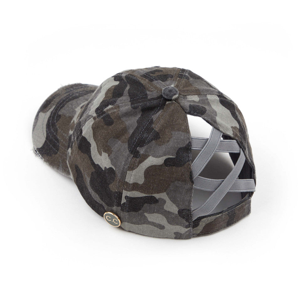 GreyCamoC.C BASEBALL PONYCAP is the perfect accessory for any sports enthusiast. Made with high-quality materials, this cap offers both style and functionality. With its comfortable fit and sleek design, it will keep you looking and feeling cool while you support your favorite team. Upgrade your game day look with the C.C BASEBALL PONYCAP.