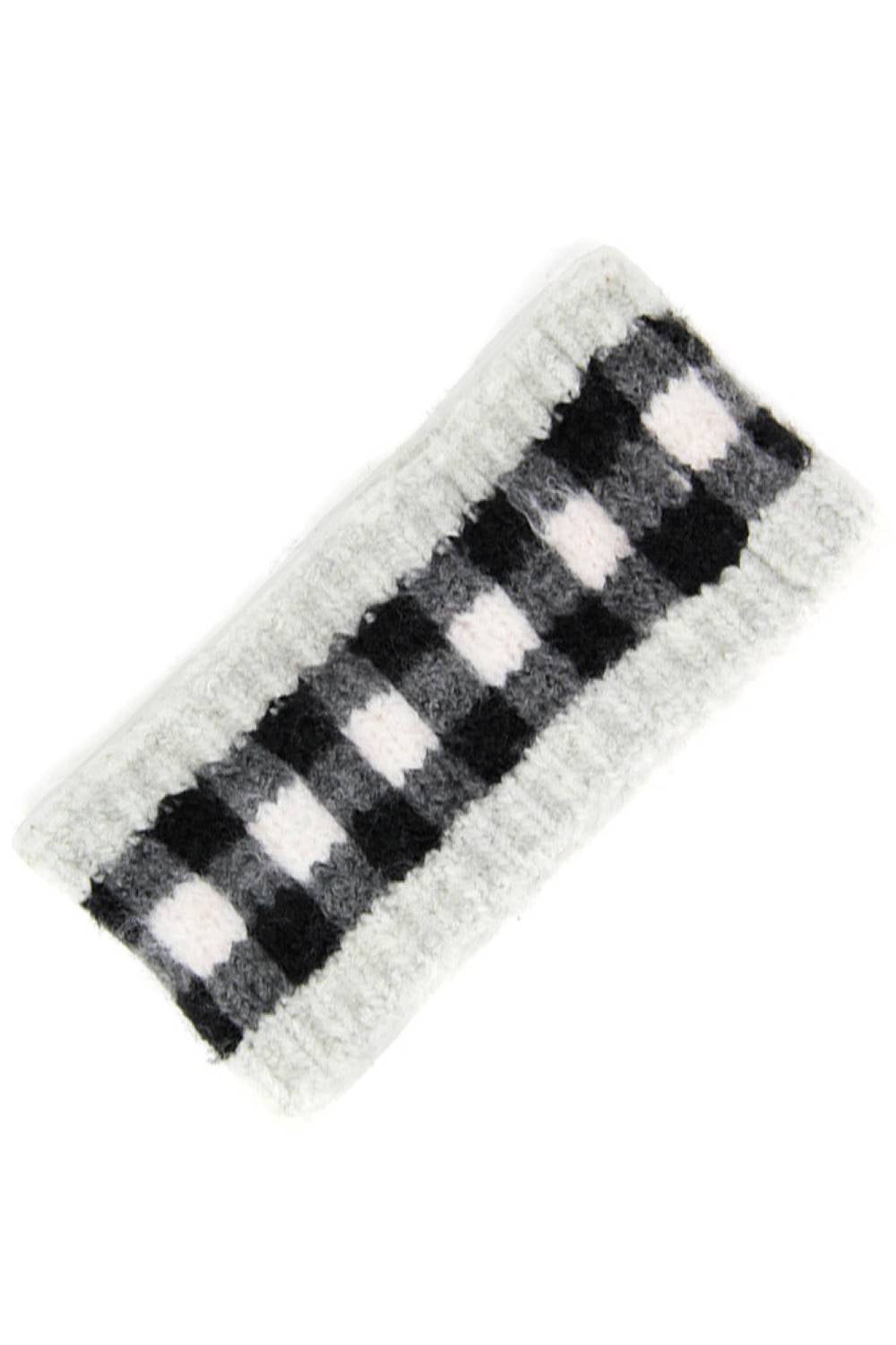 Grey Add a pop of color to your everyday look with this vibrant Multi Color Tile Print Headband. Crafted from soft, comfortable 100% acrylic, it features a bold geometric tile pattern that complements any outfit. The generous 3.9" x 7.8" size ensures a secure, flattering fit for all head sizes. Perfect for workouts, casual outings, or keeping hair in place throughout the day. Lightweight and easy to care for, this versatile accessory is a must-have for your collection.