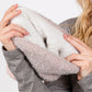 Madeline Love Pink Lurex Mixed Pom Pom Beanie Hat - Hats - extra