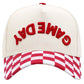 Madeline Love Red Checkered GAMEDAY Embroidered Baseball Cap - Hats - desc