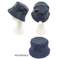 LOVE Message Solid Reversible Bucket Hat