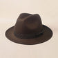 Madeline Love Brown Bow Band Classic Fedora Hat - Hats