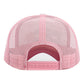 Madeline Love Pink, White CHASING SUNSHINE Mesh Back Trucker Hat - Hats - extra
