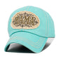 Madeline Love Blue, Denim MAMA Patch Vintage Baseball Cap - Hats - extra