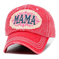 Madeline Love Hot Pink MAMA Patch Vintage Baseball Cap - Hats - extra