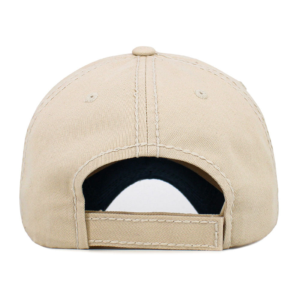 Madeline Love Neutral, Pink FAVORITE DAUGHTER Embroidered Vintage Baseball Cap - Hats - extra