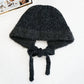 Madeline Love Gray Stylish Knitted Winter Bonnet Hat - Hats