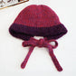 Madeline Love Hot Pink Stylish Knitted Winter Bonnet Hat - Hats