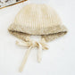 Madeline Love White Stylish Knitted Winter Bonnet Hat - Hats